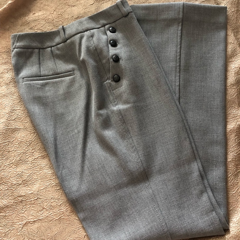 WHBM Light Gray Dress Pants/Trousers